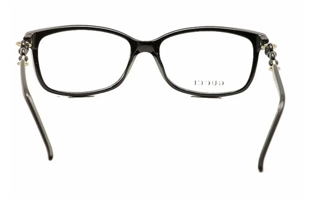Gucci Eyeglasses GG 3624 6DQ Polished Black/Gold Square Frame